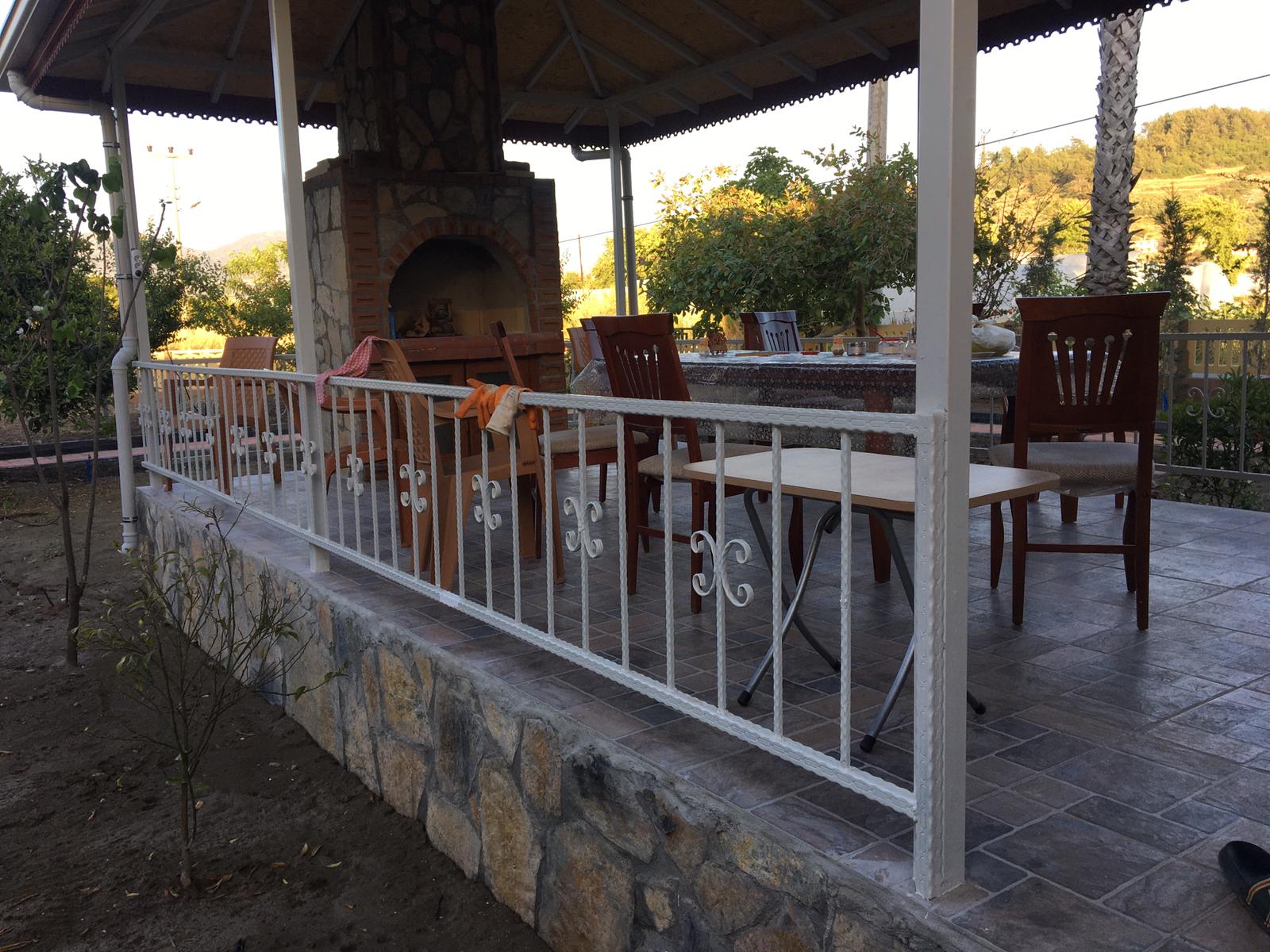KAYRAK TAŞI KAPLAMA BARBEKÜ YAPIMI-1