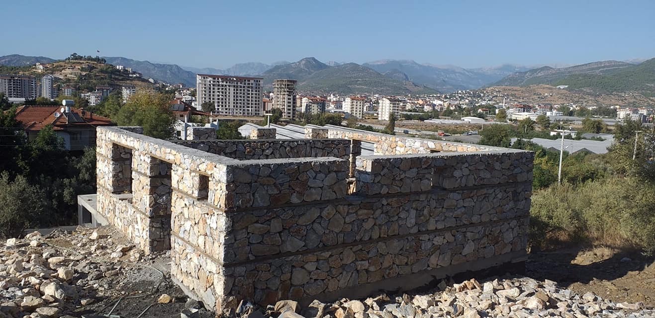 TAŞ DUVAR YAPIMI