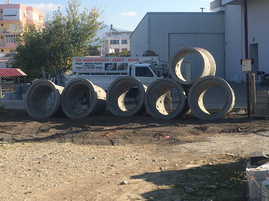 1000 LİK BETON BORU BÜZ 