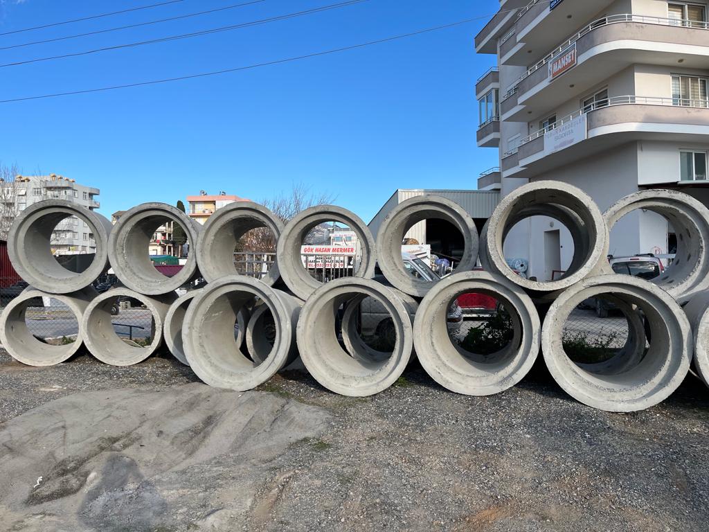 1000 LİK 1.5 MT BETON BORU BÜZ 3