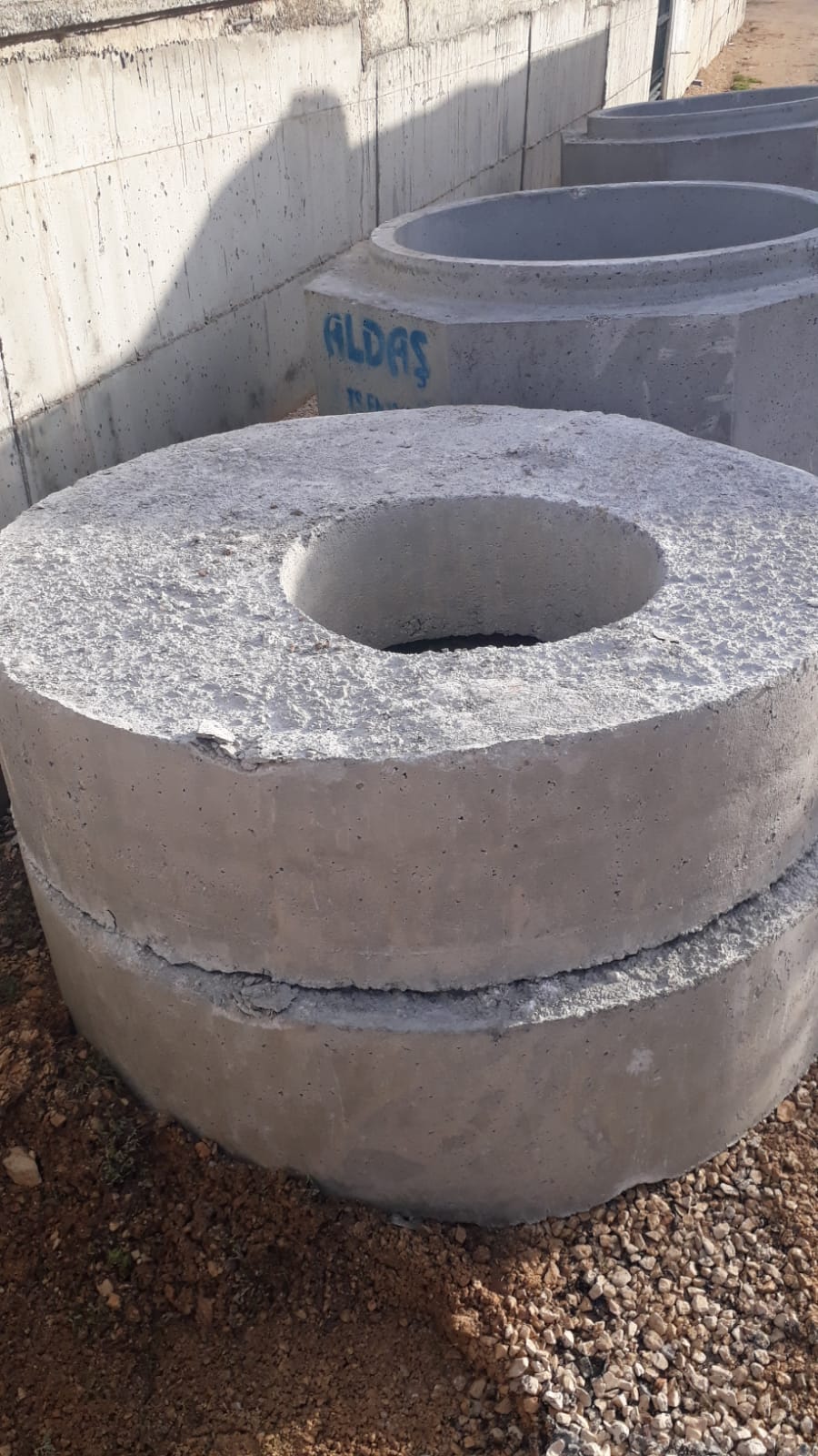 800 mm. Parsel Rogar Tabanı Prekans